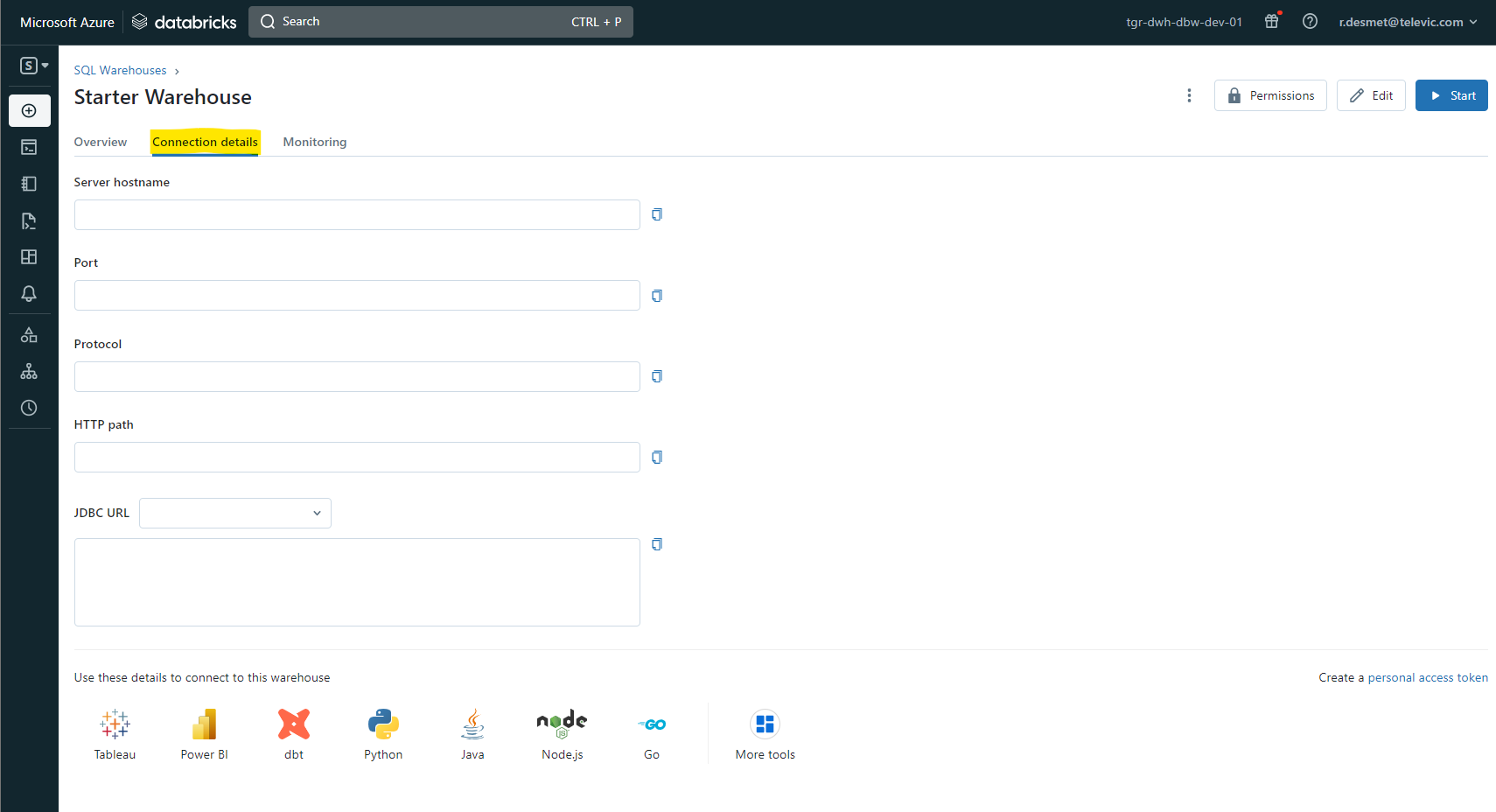 Picture 4 - Connection Details