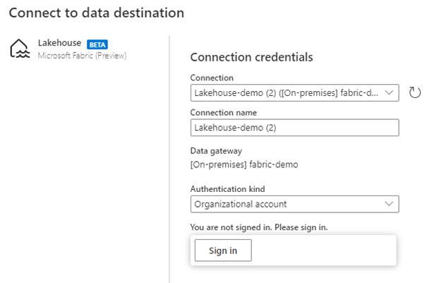 lakehouse-connection