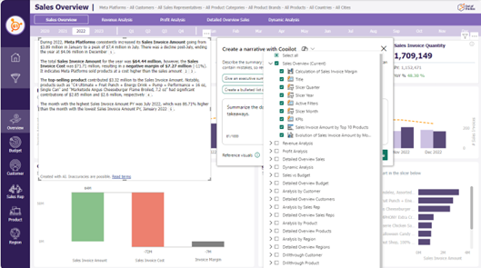Copilot in PBI 10 - pages to include
