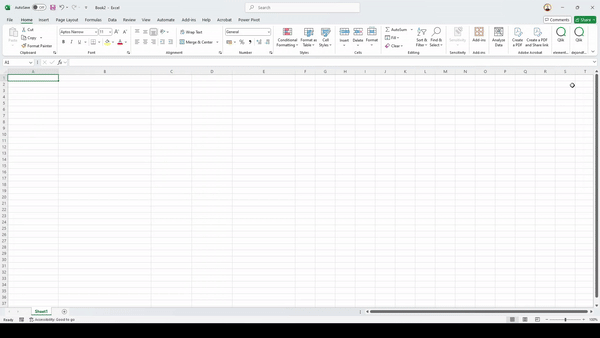 Excel Tabular Reporting
