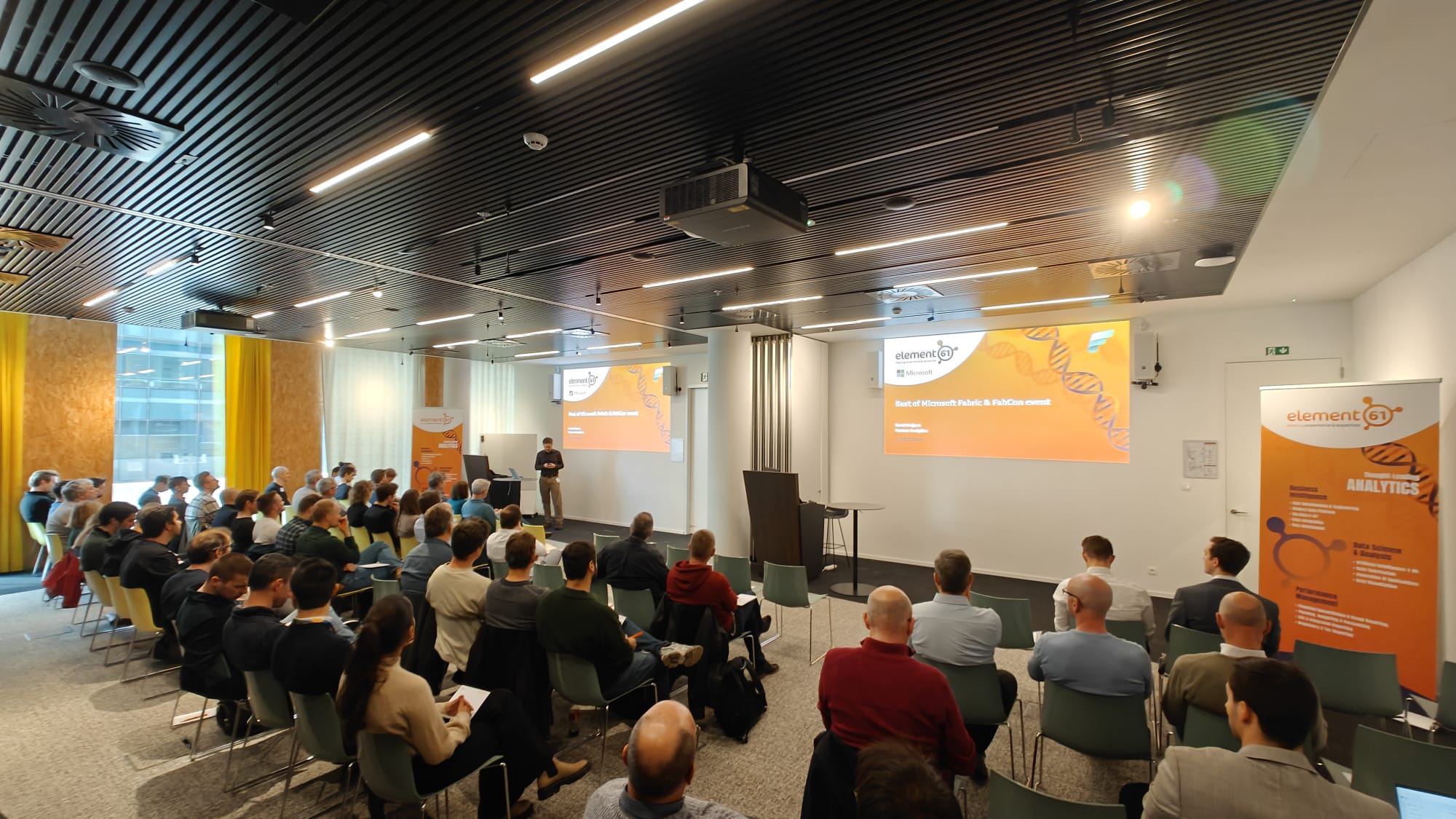 Microsoft Fabric event presentation