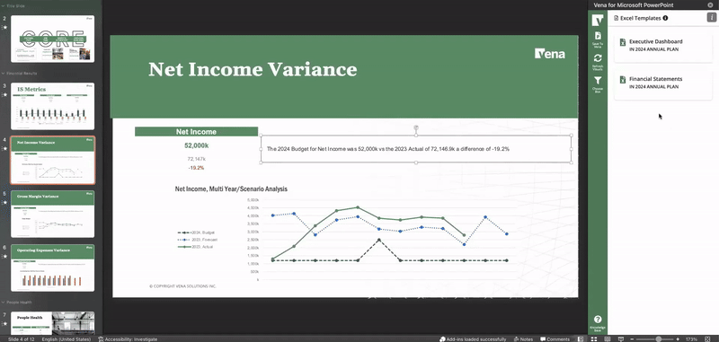 Vena for PowerPoint Step 4