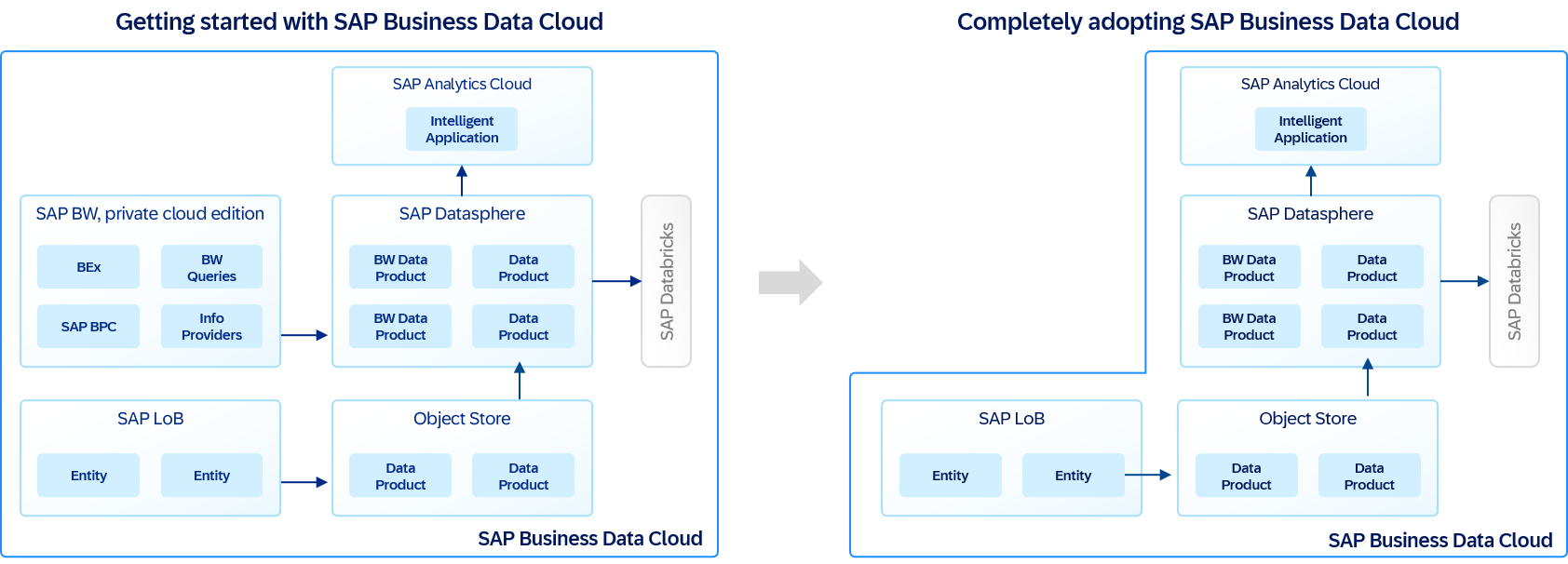 Taking advantage of SAP Managed Data Products and Intelligent Apps
