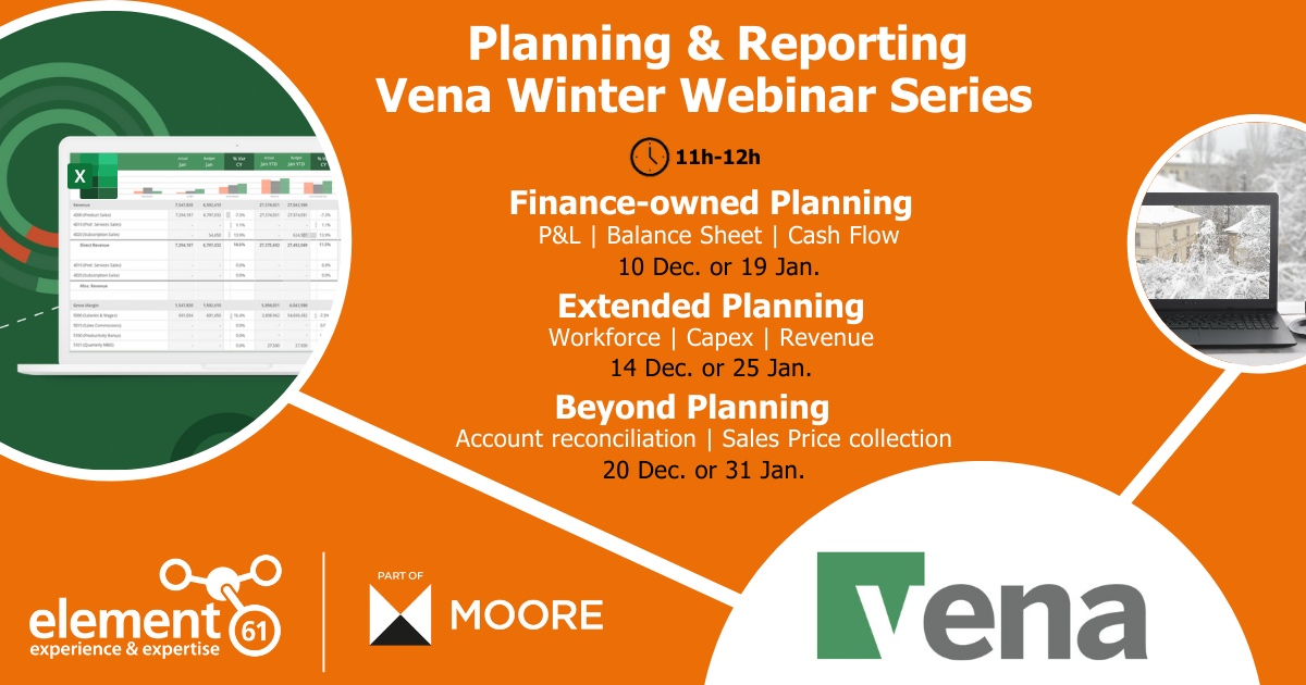 Vena Winter Webinars