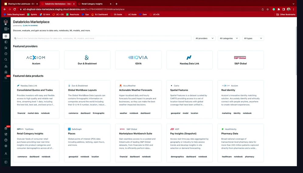 Databricks Marketplace overview
