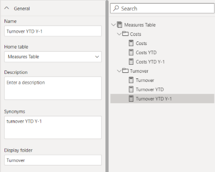 Power BI - Figure 6: Folders