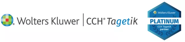 Wolters Kluwer Tagetik and element61 Badge