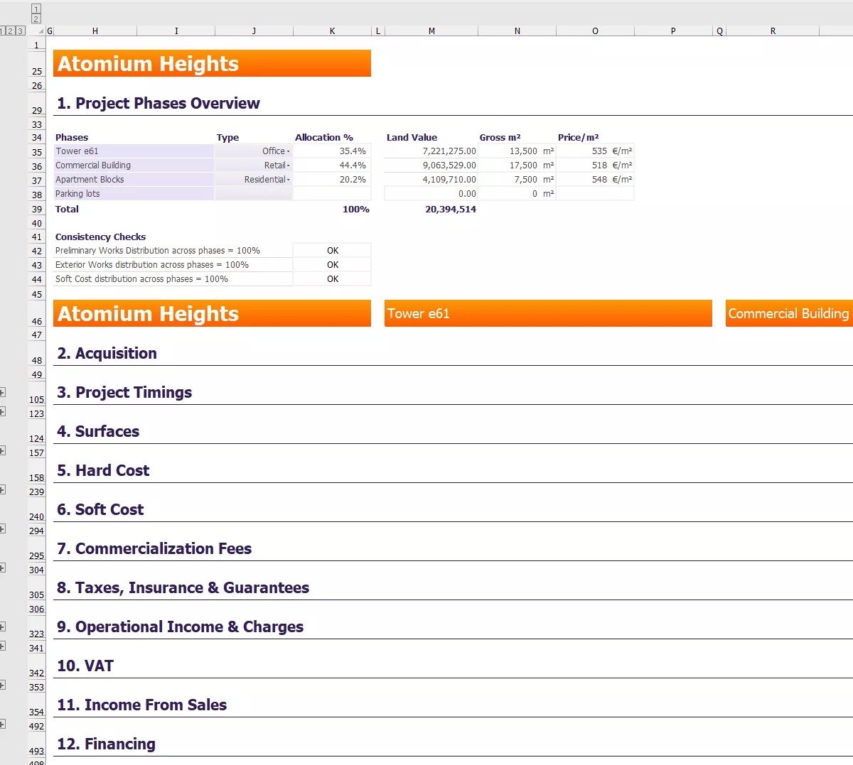 project feasibility template vena
