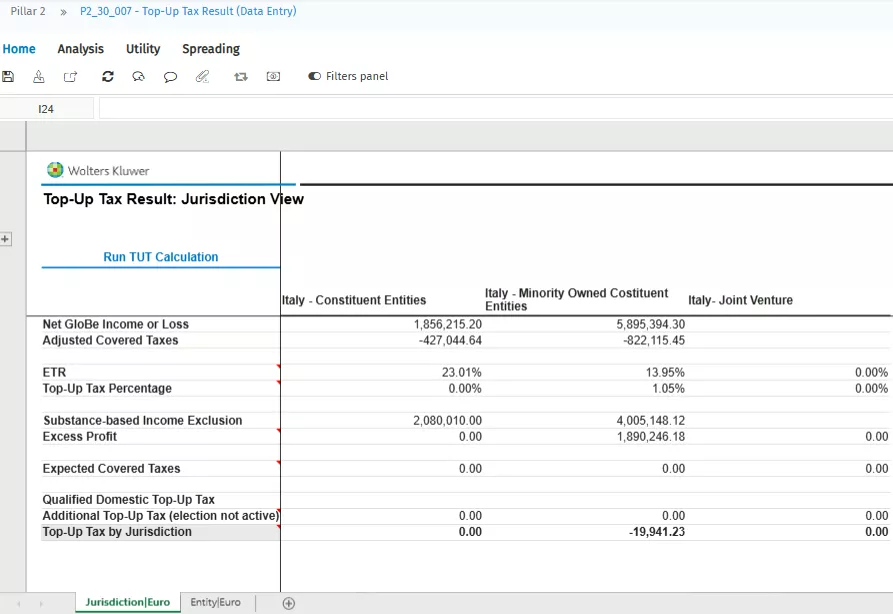 Pillar II_GloBE Full_Italy_Top-Up Tax Calculation_Jurisdiction